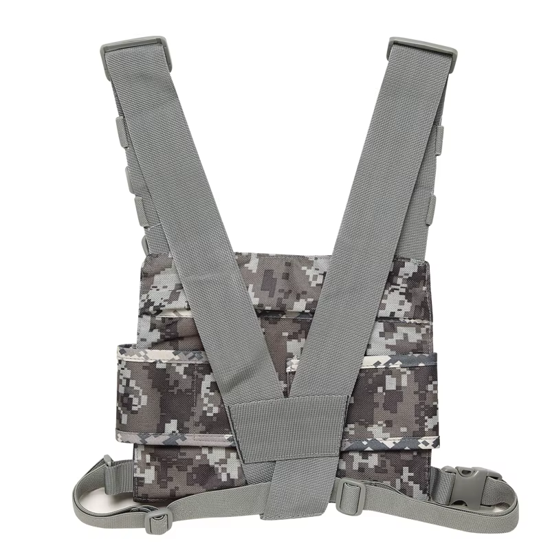 Pechera táctica PT-08 nailon camuflaje – Bolsa multifunción outdoor - imagen 5