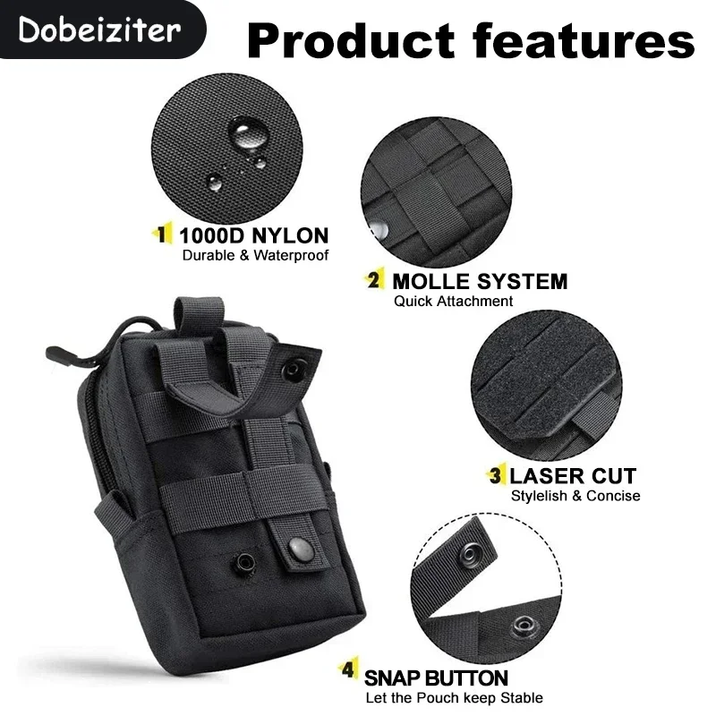 Bolsa de herramientas EDC compacta