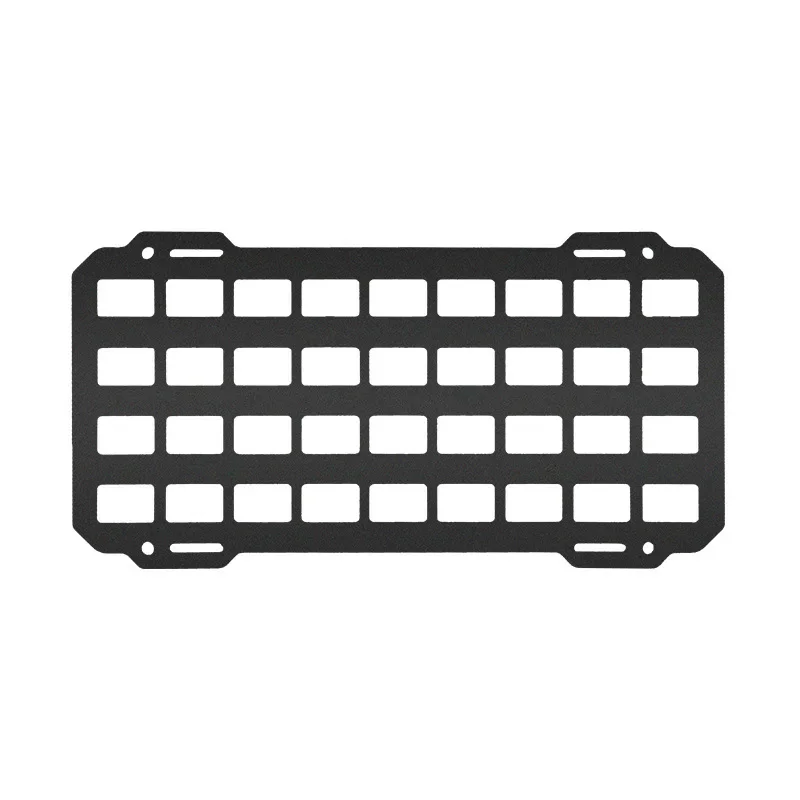 Organizador táctico coche panel Molle ABS – Accesorio visera solar