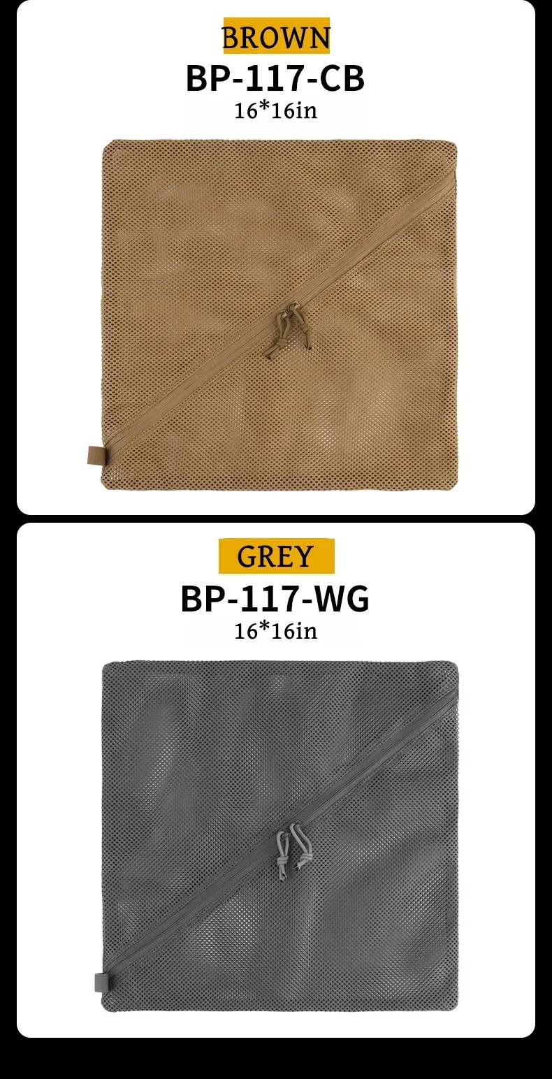 Bolsa de malla colgada para secado