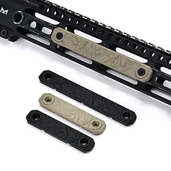 PCM Panel gestión cables táctico M-LOK, ranura única en U/Z