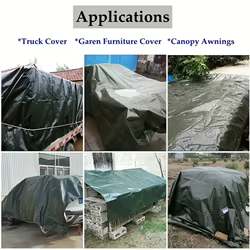 Lona impermeable multiusos con protección UV para camping y exterior