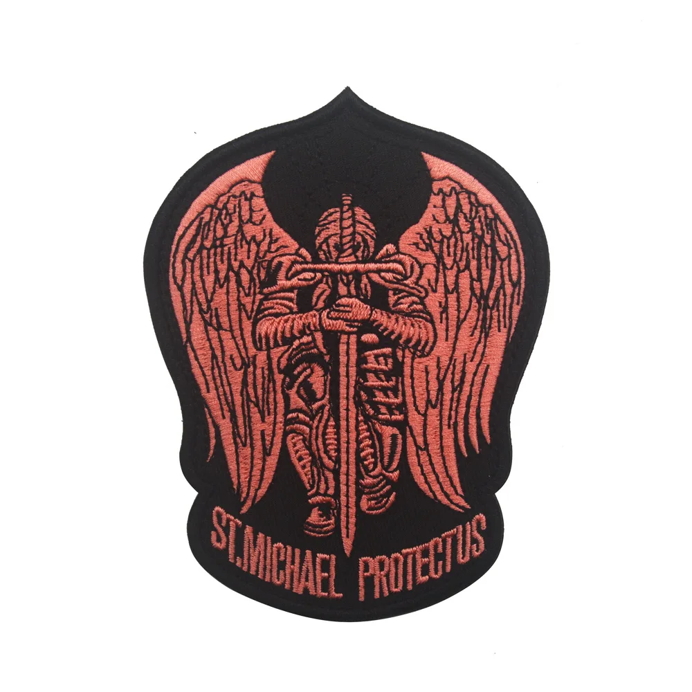 Parche bordado San Miguel para moral táctica de mochila - imagen 5