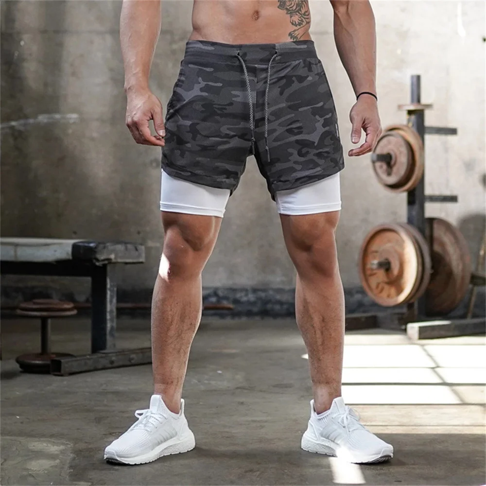 Pantalón corto táctico hombre secado rápido doble capa para aire libre - imagen 5