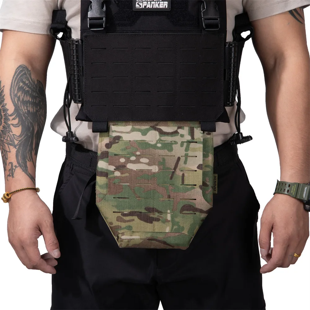 Bolsa MOLLE en uso táctico