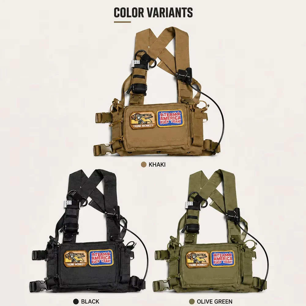 Otra vista del conjunto modular MOLLE