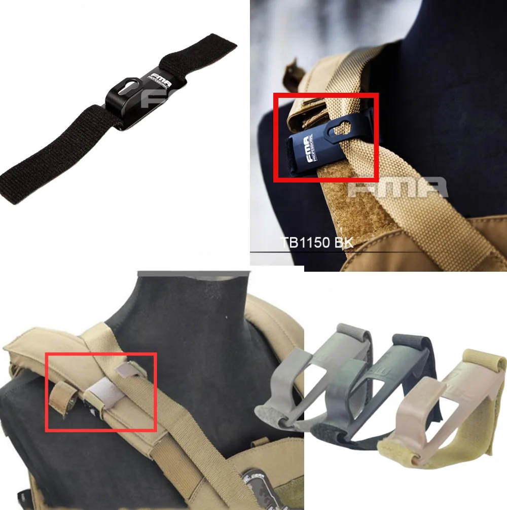 Chaleco táctico MOLLE con aparejo de pecho y gancho Airsoft - imagen 5
