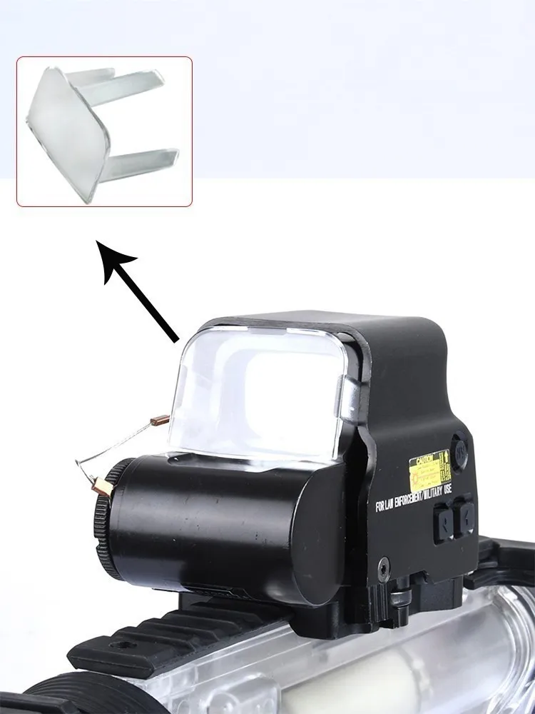Protección holográfica transparente para mira
