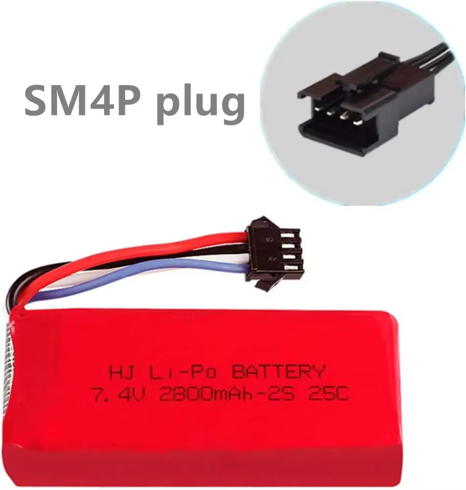 Batería LiPo recargable para barco RC de alta velocidad - imagen 4