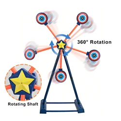Objetivo 360 giratorio para pistola de aire comprimido táctico