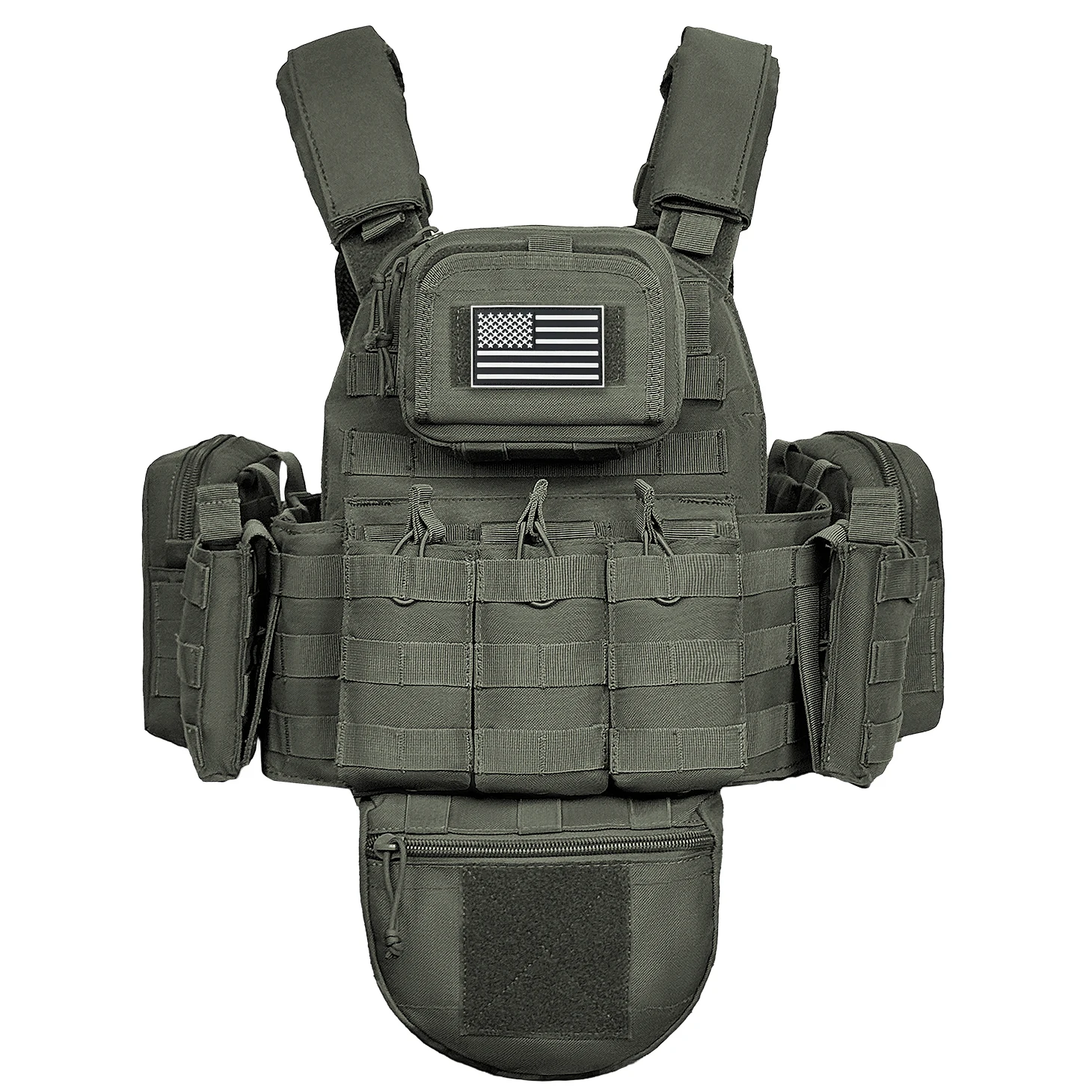 Chaleco cazador táctico MOLLE – Multifuncional, resistente y modular - imagen 5