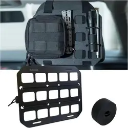 Panel MOLLE trasero para coche – Almacenamiento táctico universal
