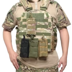 Funda portacargadores doble MOLLE 1000D AR15 M4 AK Airsoft