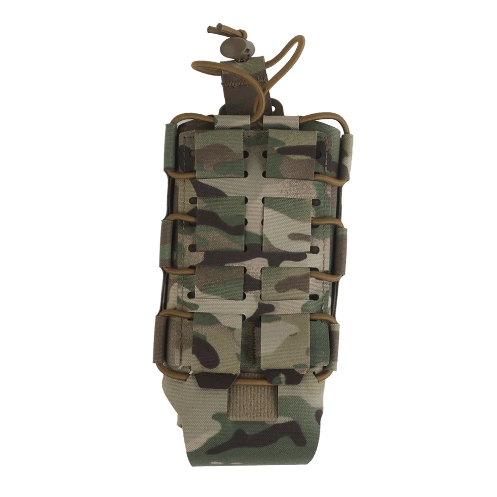 Bolsa táctica MOLLE para radio - portador ajustable en exteriores - imagen 3