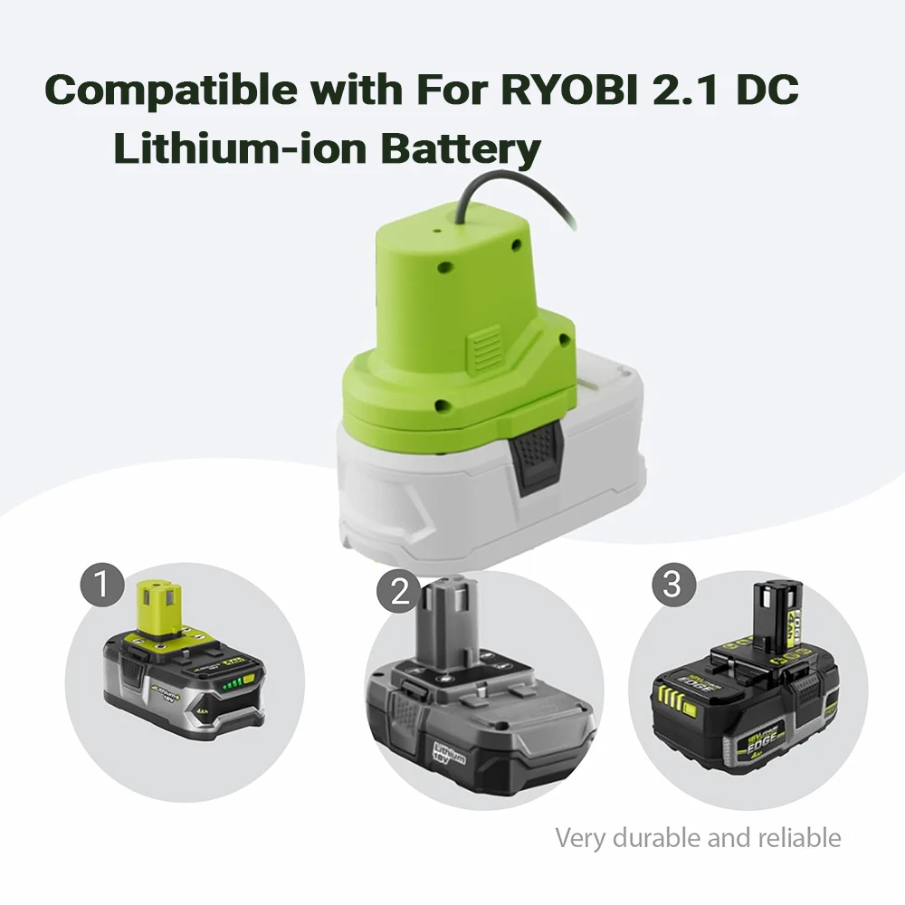 Adaptador batería 18V a Starlink – Compatible Makita Milwaukee Ryobi
