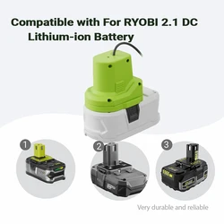 Adaptador batería 18V a Starlink – Compatible Makita Milwaukee Ryobi