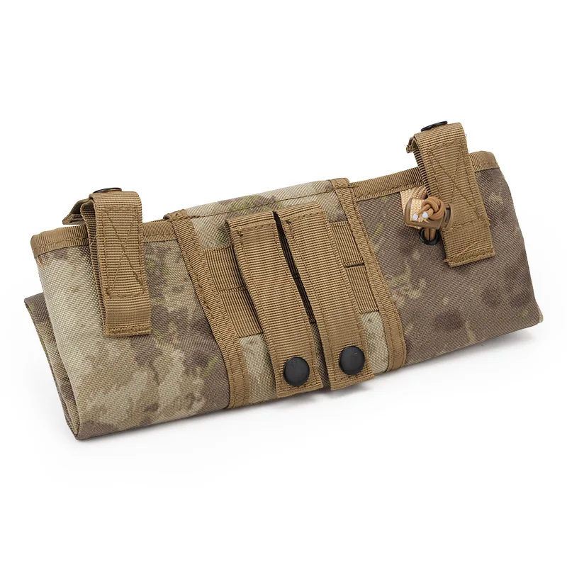 Bolsa táctica MOLLE plegable para exterior y almacenamiento diario - imagen 4