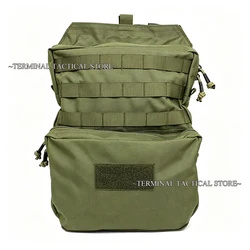 Mochila táctica MOLLE con bolsa de hidratación y nailon expandible
