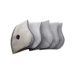 Mascarilla ciclismo multicapa filtro antipolvo PM2.5 y carbón
