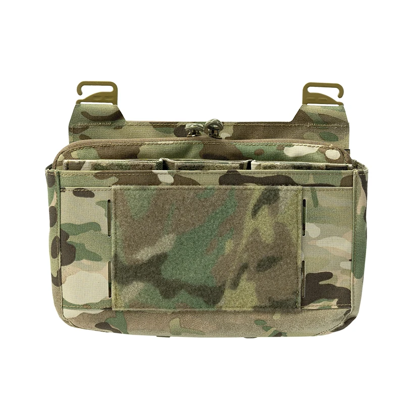 Bolsa táctica DOPE bolsillo canguro frontal Molle triple panel - imagen 2