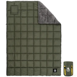 ONETIGRIS Manta poncho impermeable para camping y senderismo