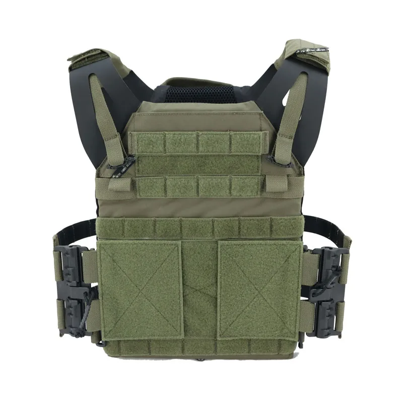 Chaleco táctico JPC MOLLE liberación rápida para airsoft nylon protección - imagen 2