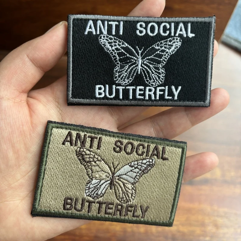 Parche mariposa antisocial 5
