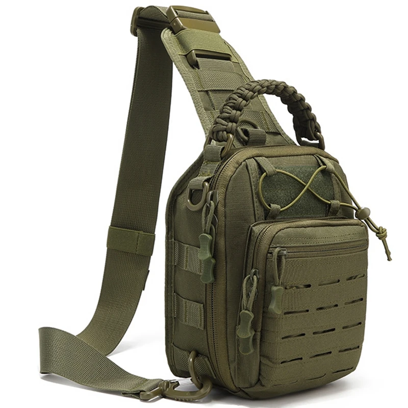 Bolso táctico tipo bandolera compacta para caza y senderismo - imagen 2