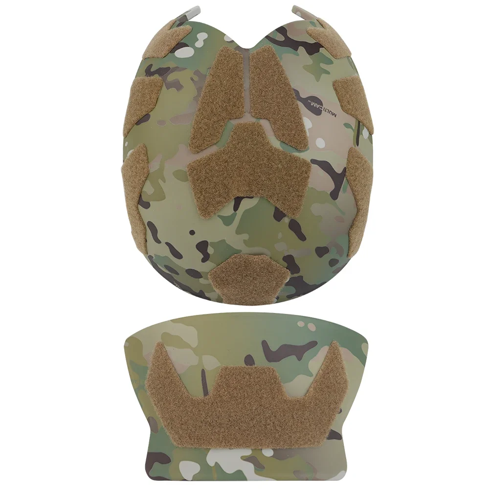 Protector casco táctico FAST de alta cobertura con cinta adhesiva