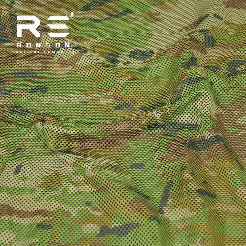 Tela malla camuflaje táctica de tricota para estampado en prendas - imagen 5