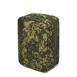 Bolsa táctica MOLLE camuflaje verde pequeño botiquín EDC camping