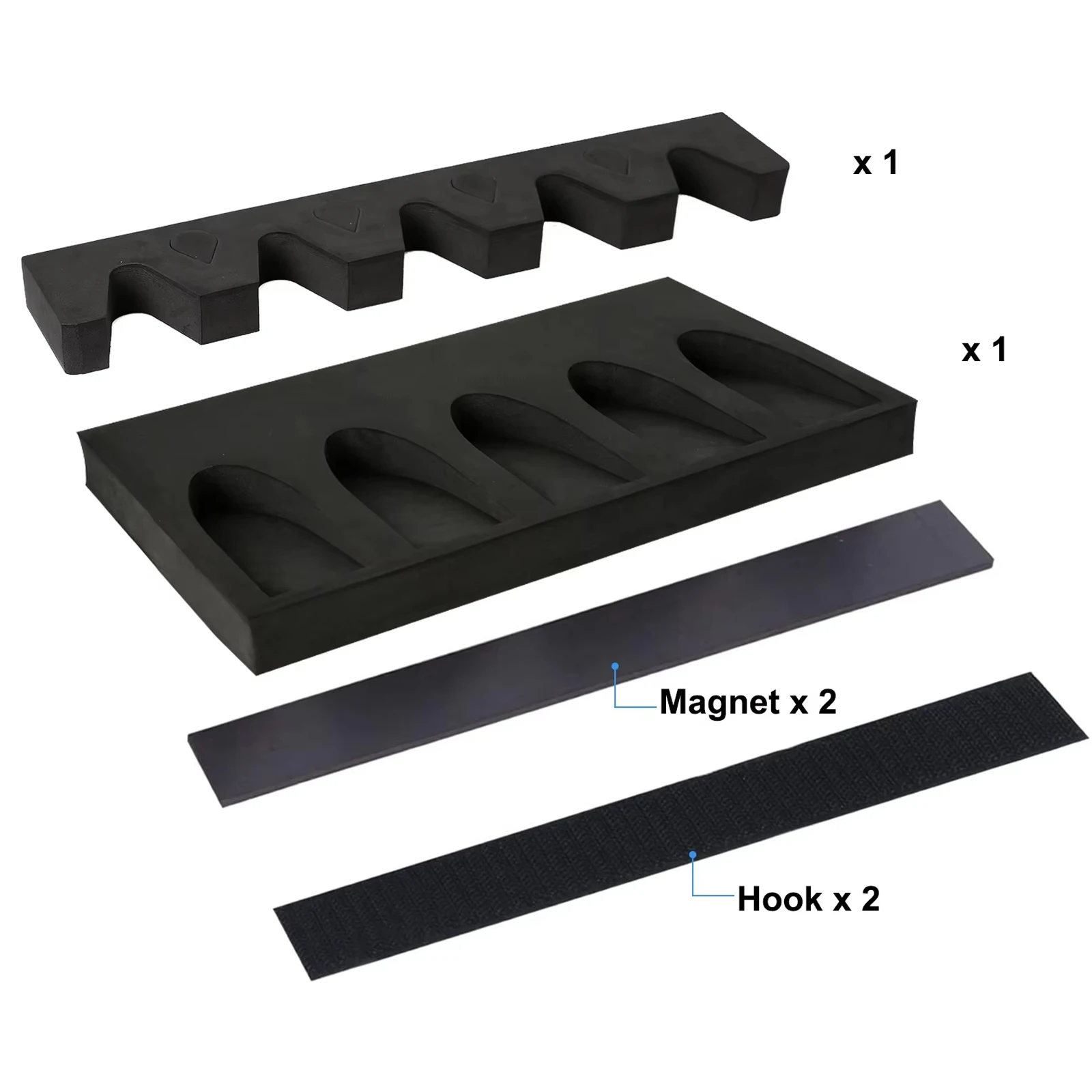 Estante táctico espuma pistola soporte magnético pared