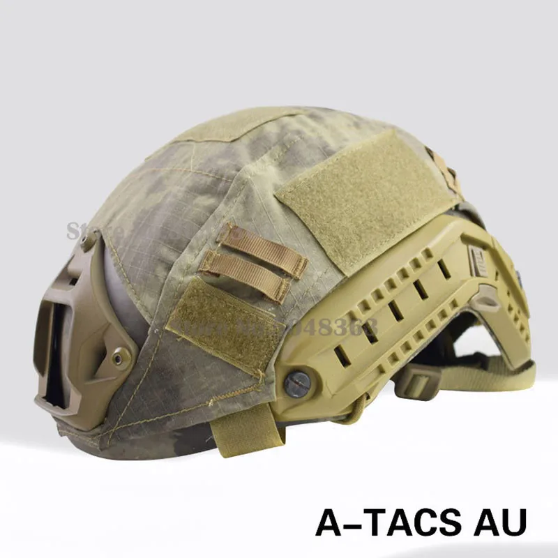 Look táctico Multicam en casco de juego