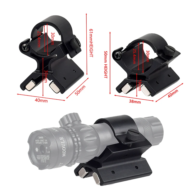 Soporte magnético de aluminio en configuración X
