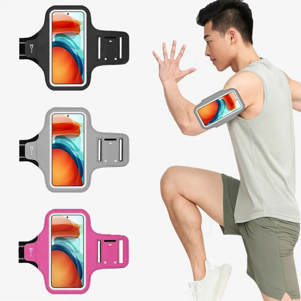 Cinturón running con bolsa táctil para móvil - imagen 2