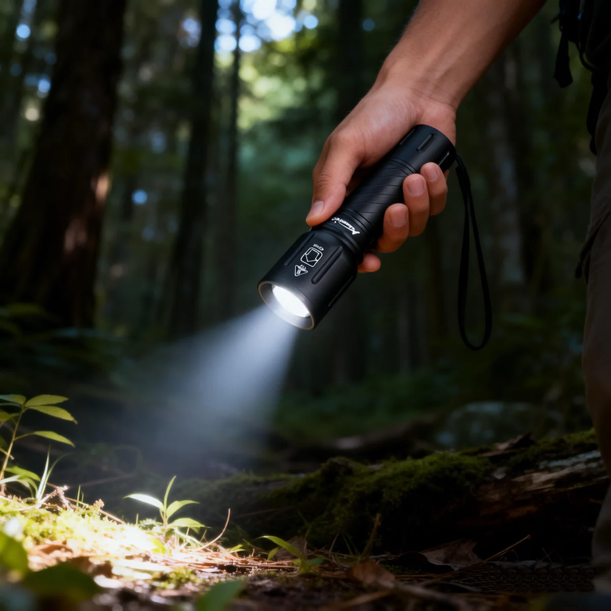 Uso en exteriores para camping y rutas nocturnas