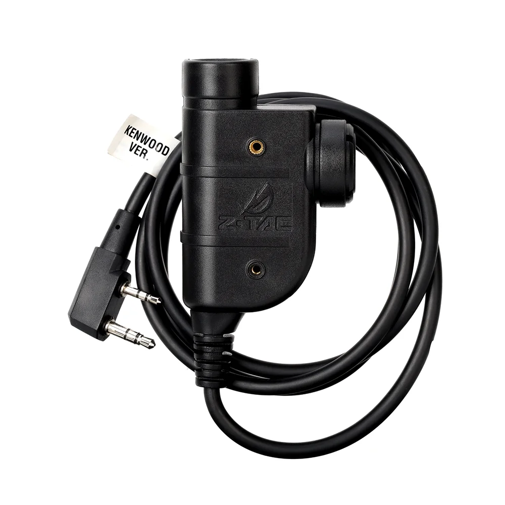 Auriculares Tácticos Z-TAC Militares con Cable PTT para Baofeng - imagen 3