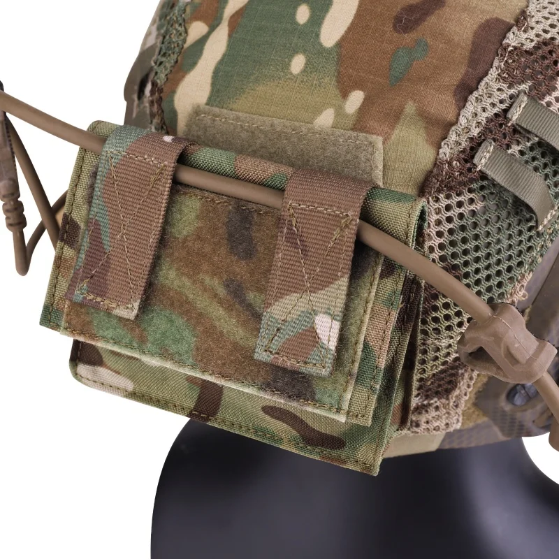 Peso contrapeso táctico casco NVG con bolsa batería desmontable MOLLE - imagen 3