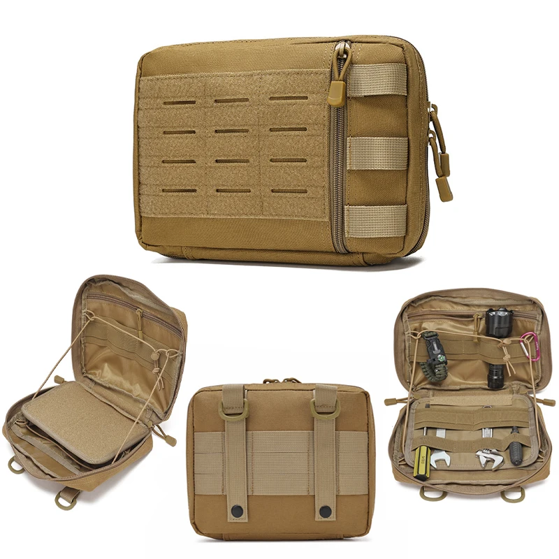 Bolsa táctica MOLLE EMT organizador cinturón modular EDC