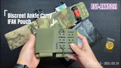 IFAK tobillo extensible funda primeros auxilios táctica MOLLE