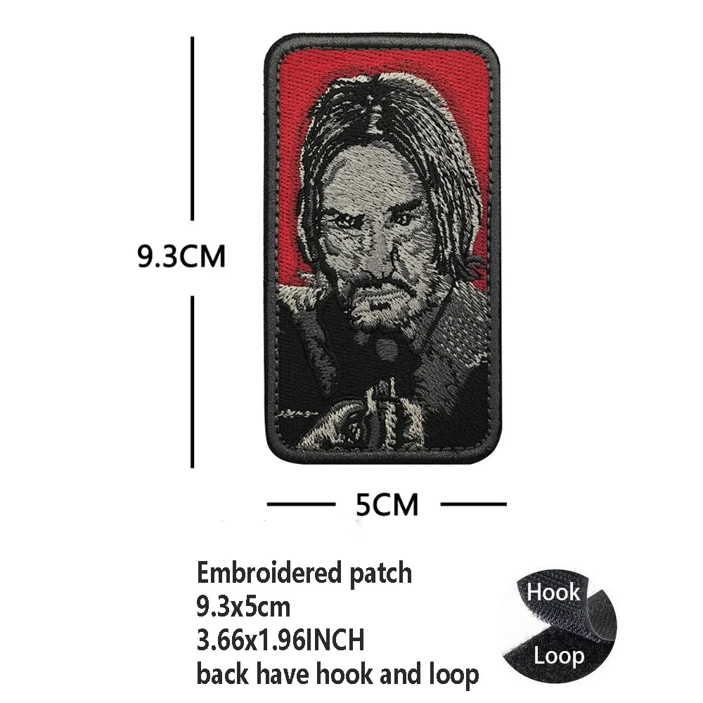 Parche luminoso Baba Yaga – Insignia PVC táctica para mochila - imagen 5