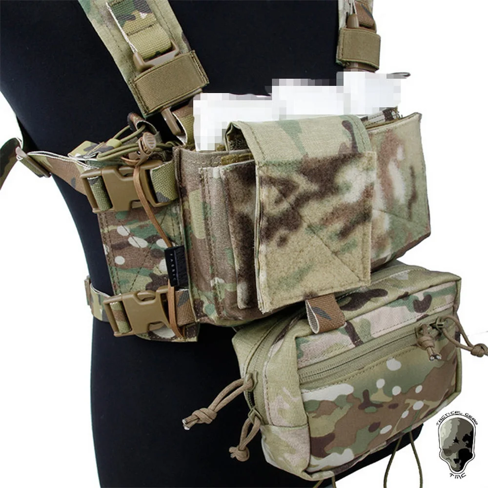 Chaleco táctico modular ligero 500D nailon no reflectante airsoft - imagen 4
