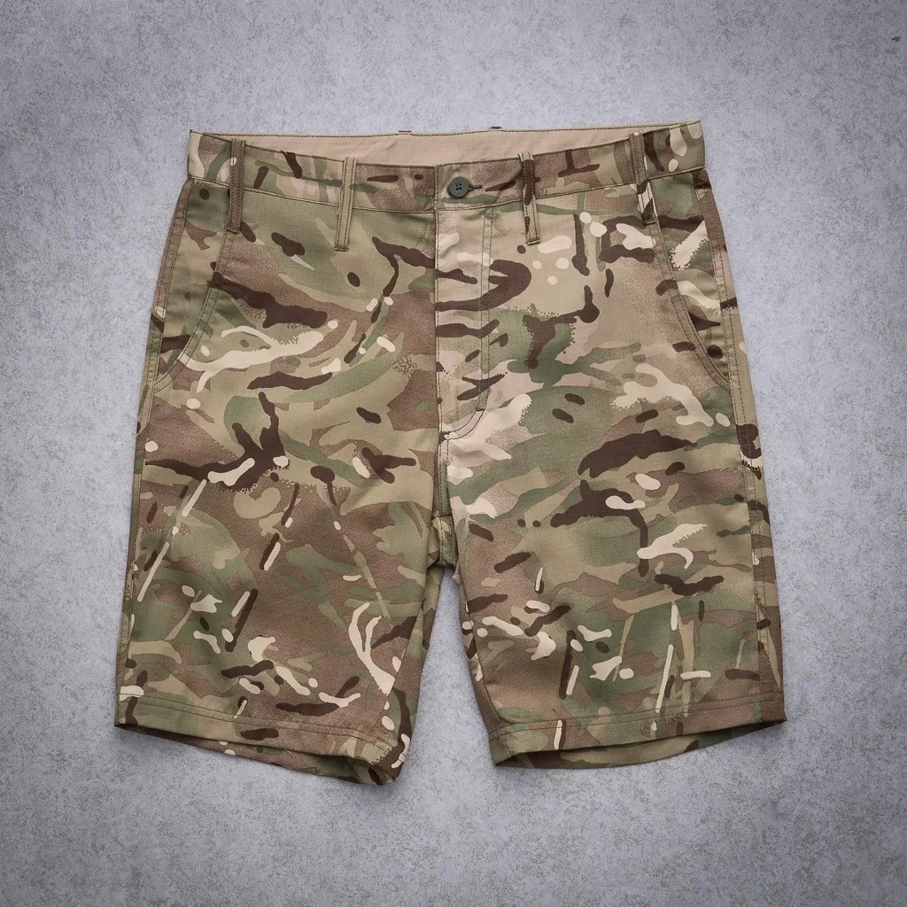 Pantalones cortos tácticos camuflaje sueco geométrico de verano - imagen 5