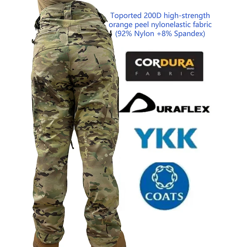 UF GEN3 P40 pantalones tácticos nailon 200D impermeables antidesgaste - imagen 2