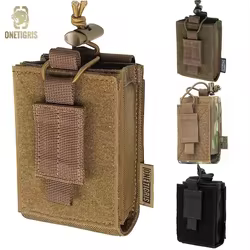 ONETIGRIS Funda táctica MOLLE para radio – Porta walkie bolsa militar