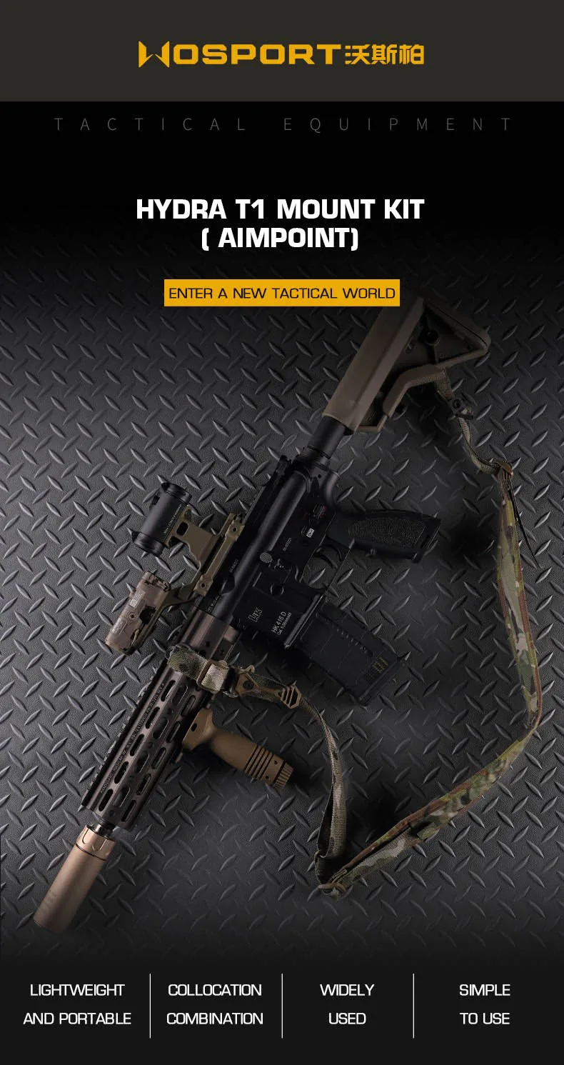 Soporte Elevador UNITY Tactical vista frontal