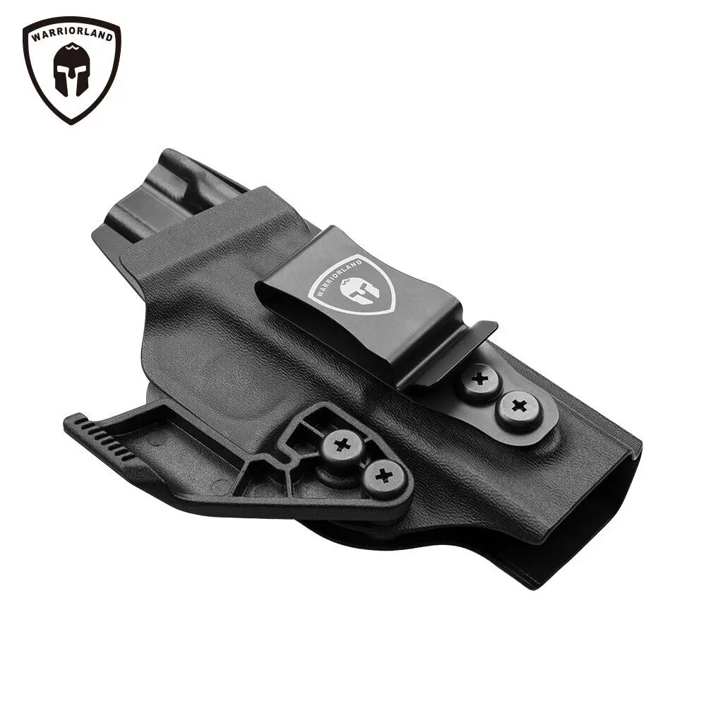 Funda IWB Kydex para Glock 17 19 26 Gen 5 con clip de acero y garra - imagen 2