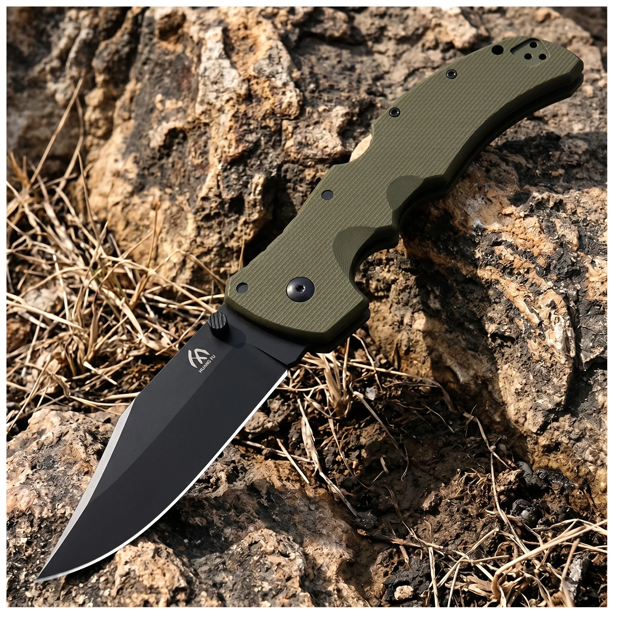 Cuchillo plegable táctico multifunción para al aire libre y regalo - imagen 4