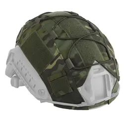 Funda camuflaje ligera casco táctico corte alto