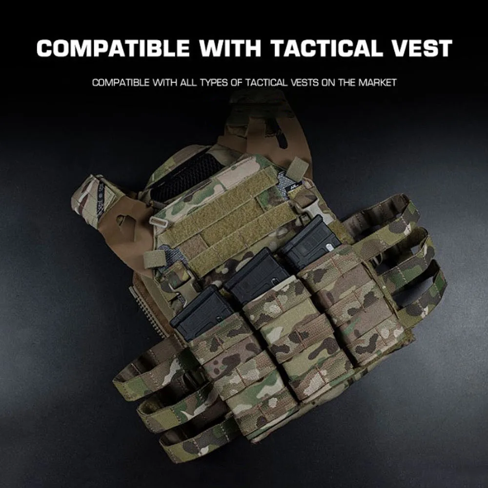 KYWI Portamétricas MOLLE 5,56 para AR15 M4 chaleco táctico - imagen 4